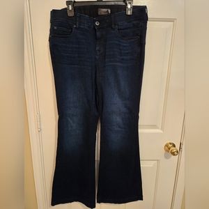 Torrid Bombshell Flare Dark Wash Jeans